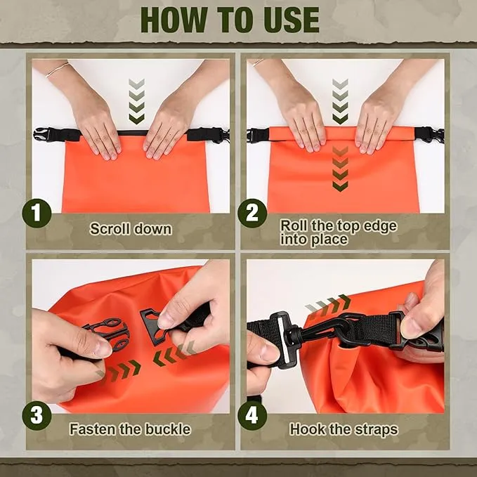 1 Set Bear Food Bag for Camping Ultralight Food Bag Hanging System Includes Waterproof Bear Bag, Nylon Ropes, Hooks for Camping Backpacking