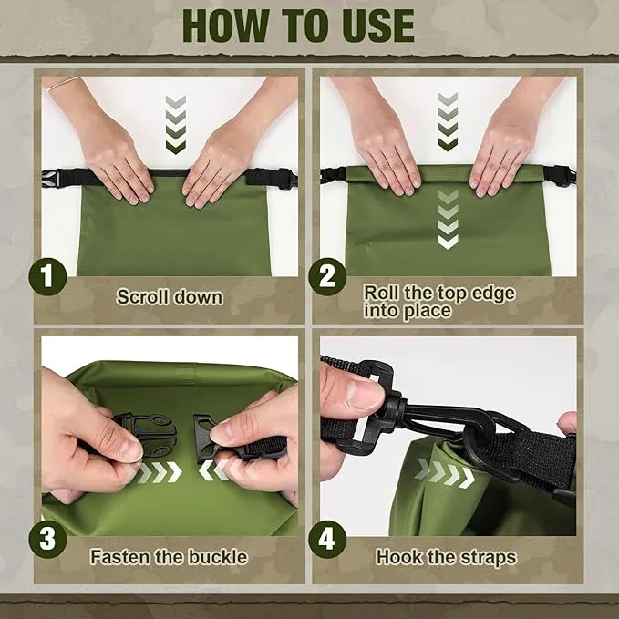 1 Set Bear Food Bag for Camping Ultralight Food Bag Hanging System Includes Waterproof Bear Bag, Nylon Ropes, Hooks for Camping Backpacking