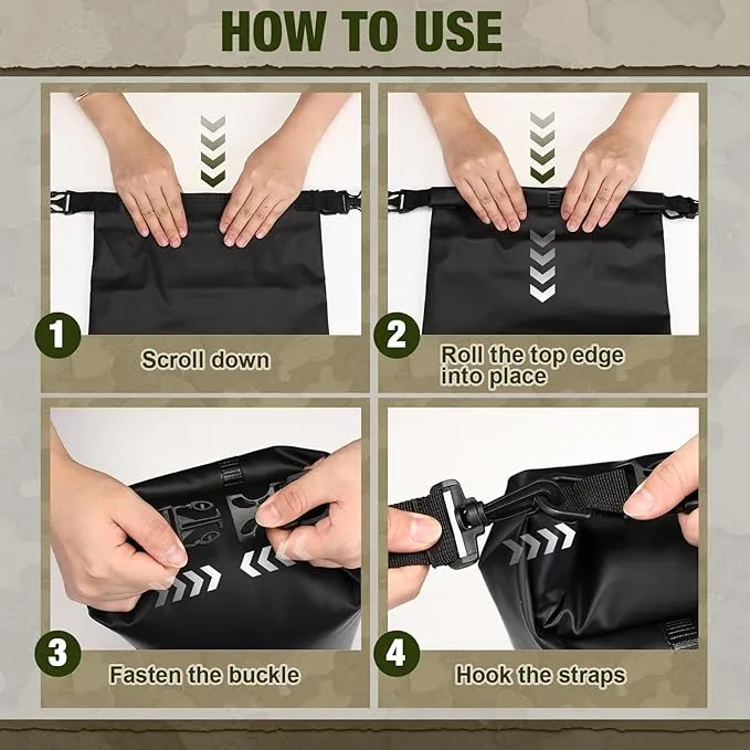 1 Set Bear Food Bag for Camping Ultralight Food Bag Hanging System Includes Waterproof Bear Bag, Nylon Ropes, Hooks for Camping Backpacking