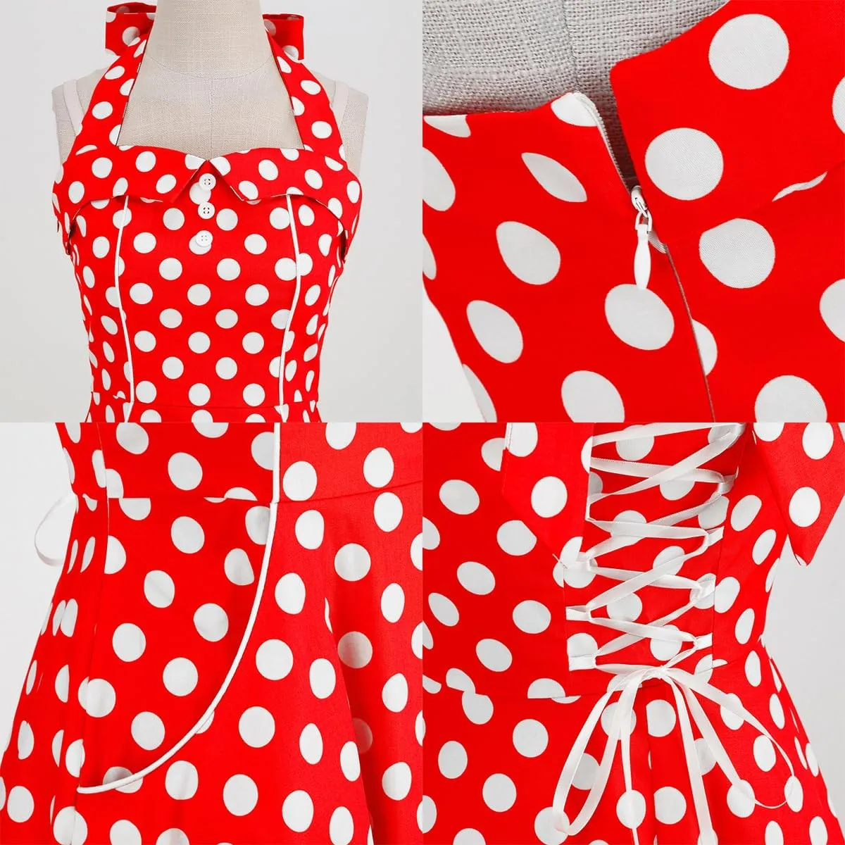 1950s Pink Plaid Dress for Women Pink Gingham Dress 50s Pin Up Dresses Women Pink Checkered Dress Vintage Rockabilly Dresses