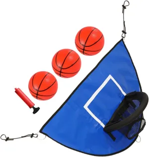 1Set Trampoline Basketball Hoop Indoor Basketball Frame with Holder Trampoline Supplies for Encourages Exercise and Imagination Easy to Assemble and Store