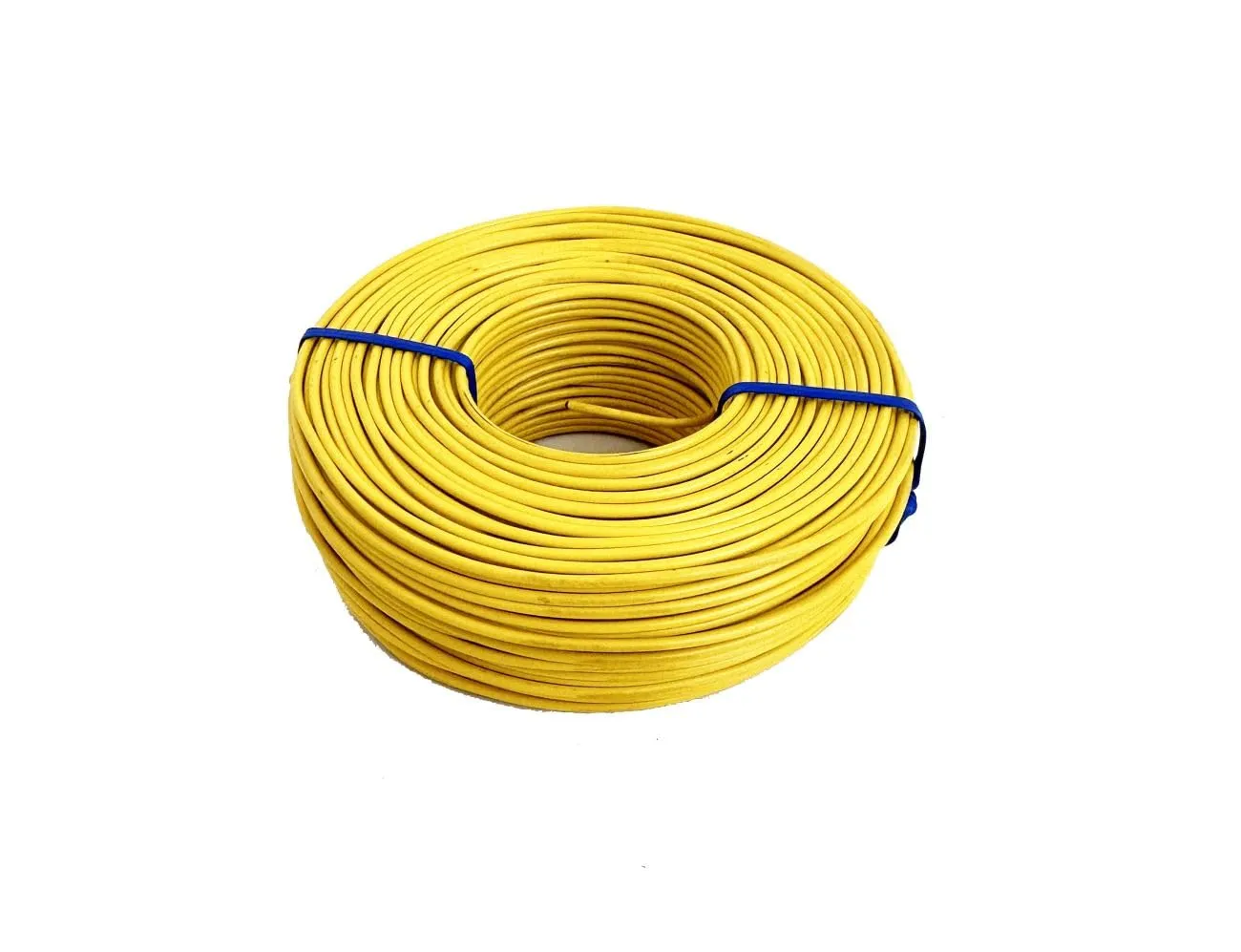 23-655 5 Pack 230ft. 16 Gauge Reinforcement Coil Yellow PVC Coated Tie Wire