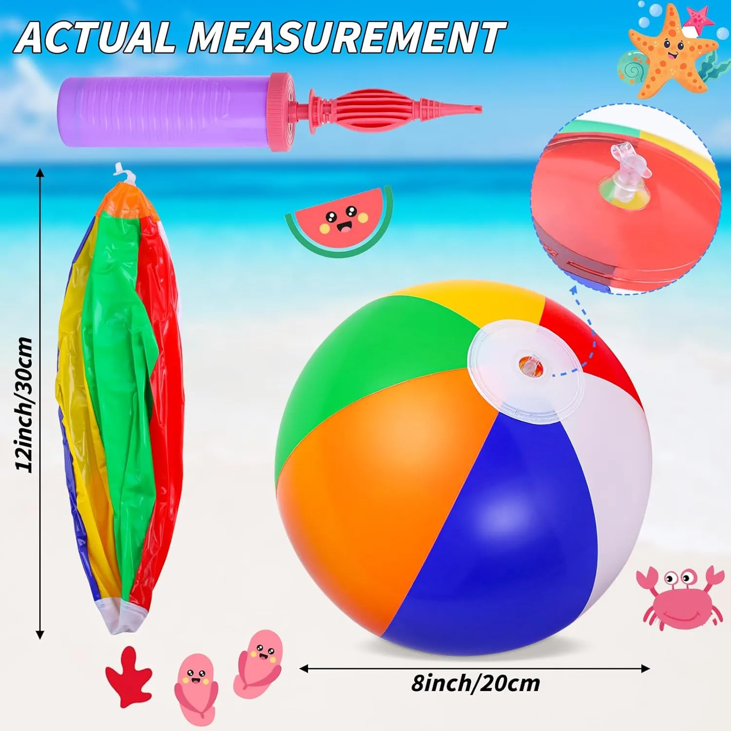 80Pcs Sunglasses Beach Balls Bulk Party Favors for Kids 40Pcs Neon Sunglasses 40Pcs 12" Beach Balls Kid Boys Girls Graduation Party Supplies for Summer Beach Pool Party Favors Goodie Bag Favors
