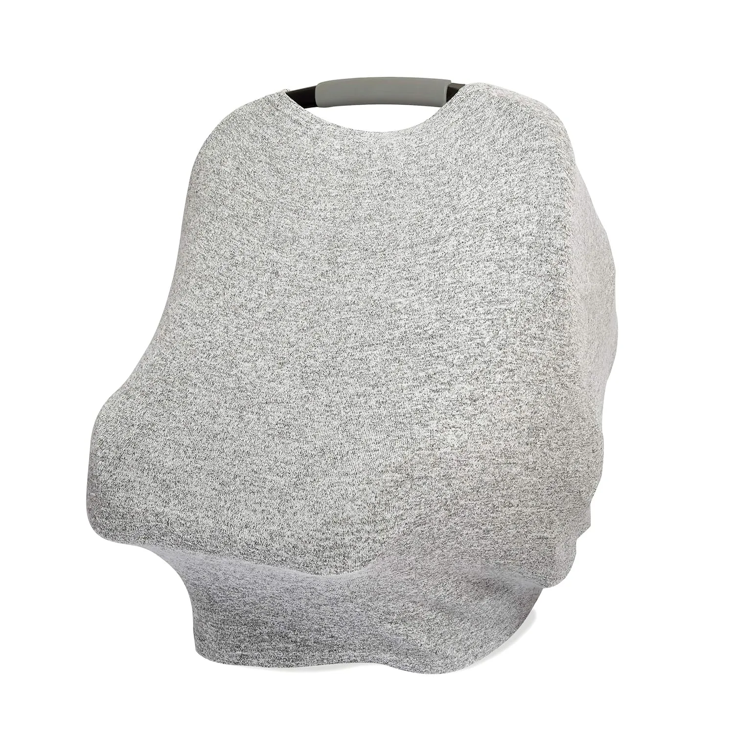 aden   anais Snuggle Knit 6-in-1 Stretchy Multi-Use Cover for Car Seat, Nursing, Cart, Baby Swing, High Chair, Infinity Scarf, Heather Grey