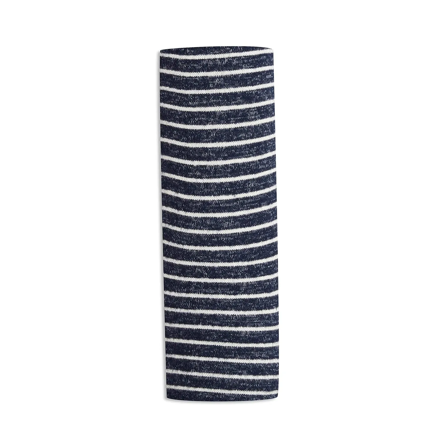 aden   anais Snuggle Knit Baby Swaddle Blanket for Newborn Girl and Boy, Versatile Stroller Cover, Burp Cloth, Nursing Shield, 47 x 47 Inch, Navy Stripe