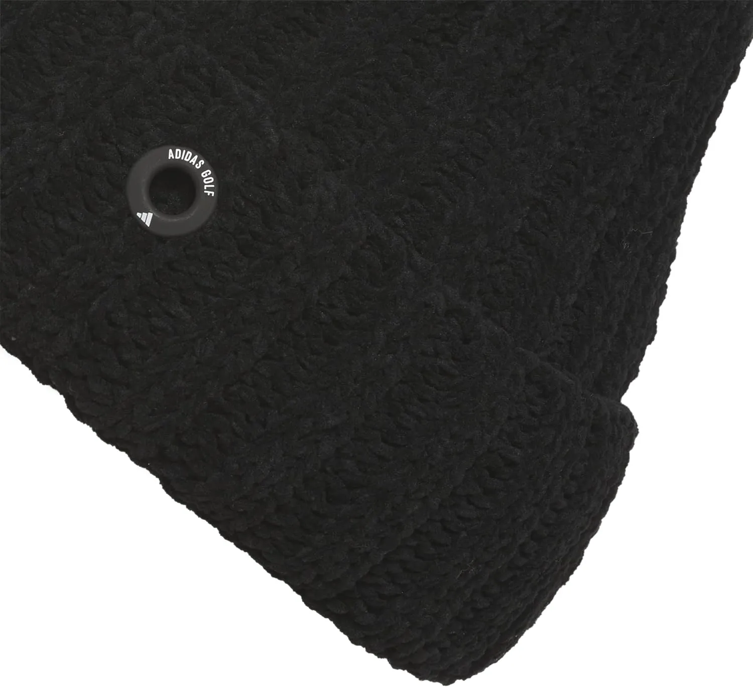 adidas Women's Chenille Cable-Knit Pom Golf Beanie