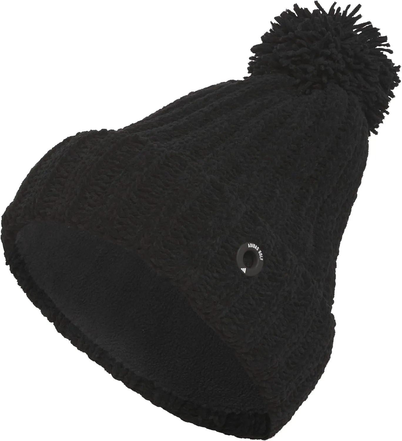 adidas Women's Chenille Cable-Knit Pom Golf Beanie