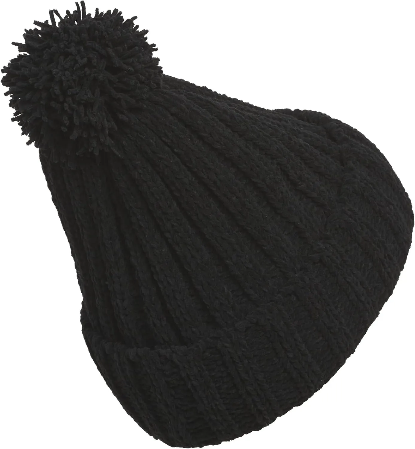 adidas Women's Chenille Cable-Knit Pom Golf Beanie