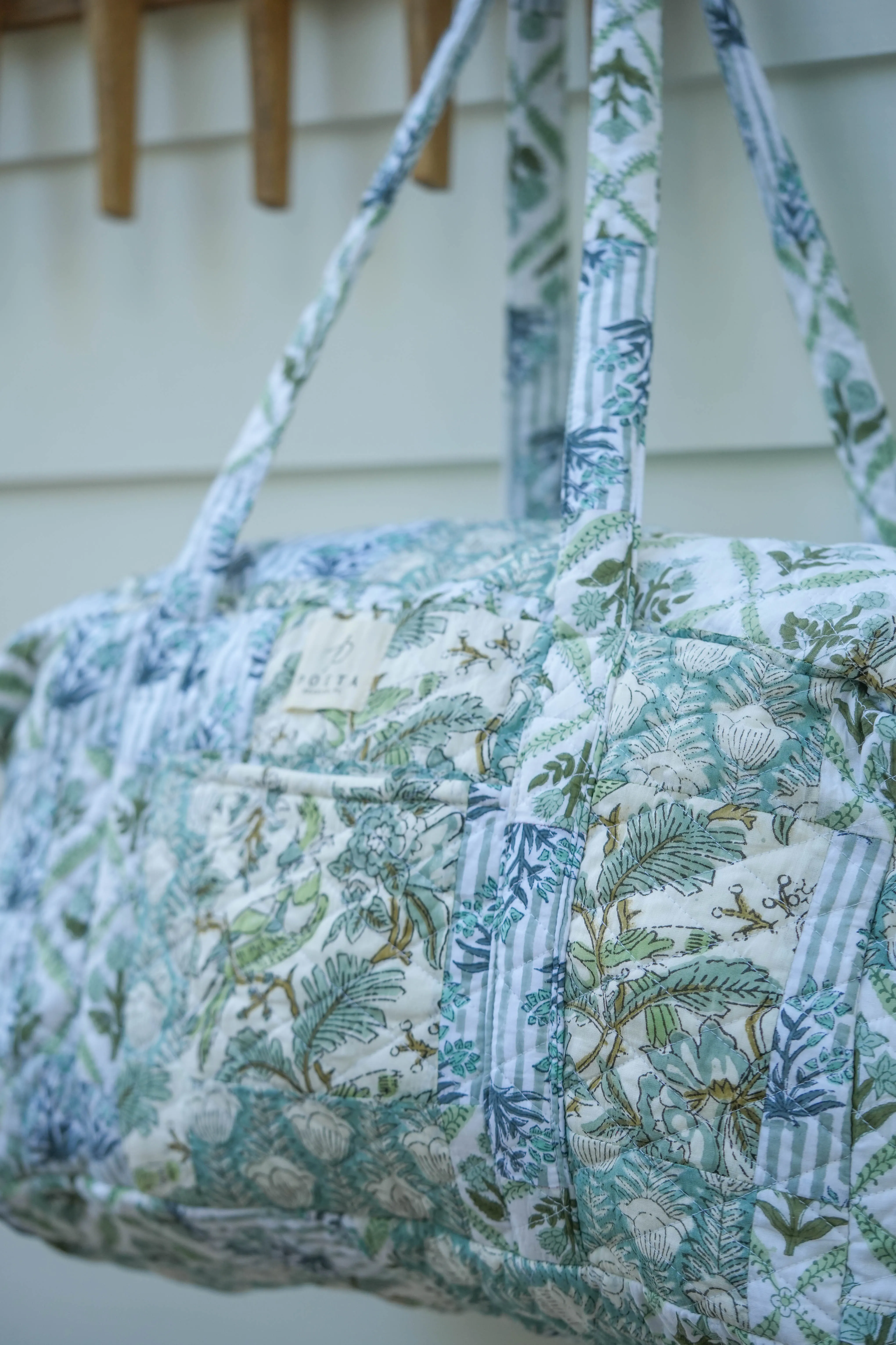 Alberi Patchwork Duffle Bag
