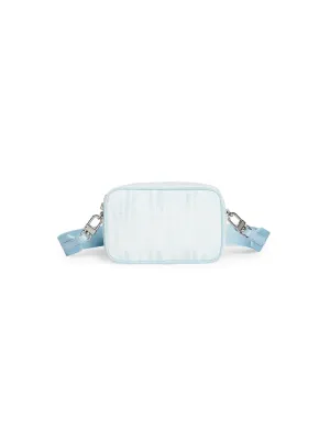 Amiri Tie Dye Jacquard Camera Case 'Baby Blue'