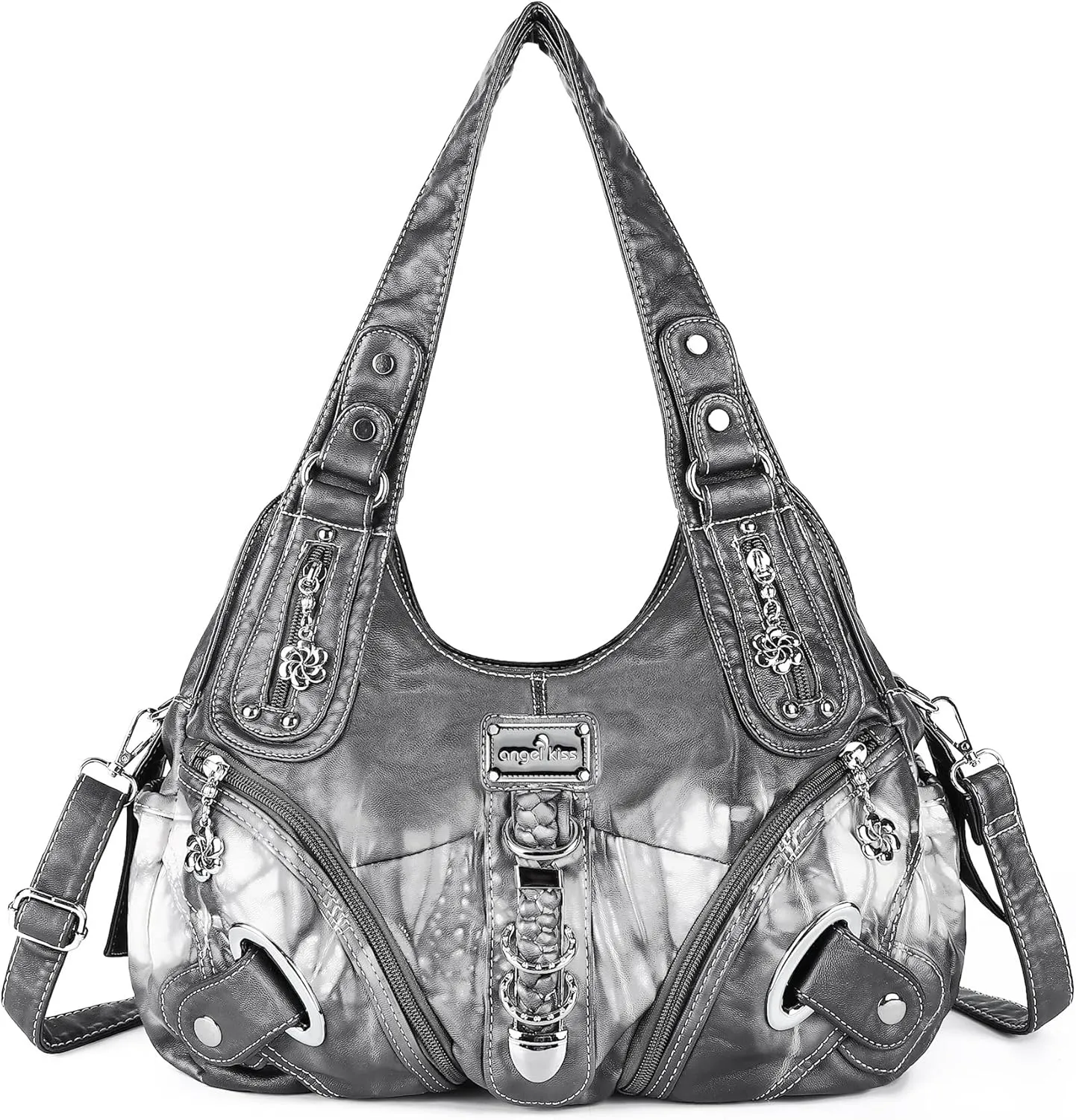 Angelkiss Hobo Purses and handbags for Women Satchel Handbag Women Purses Large Daily Shoulder Bags