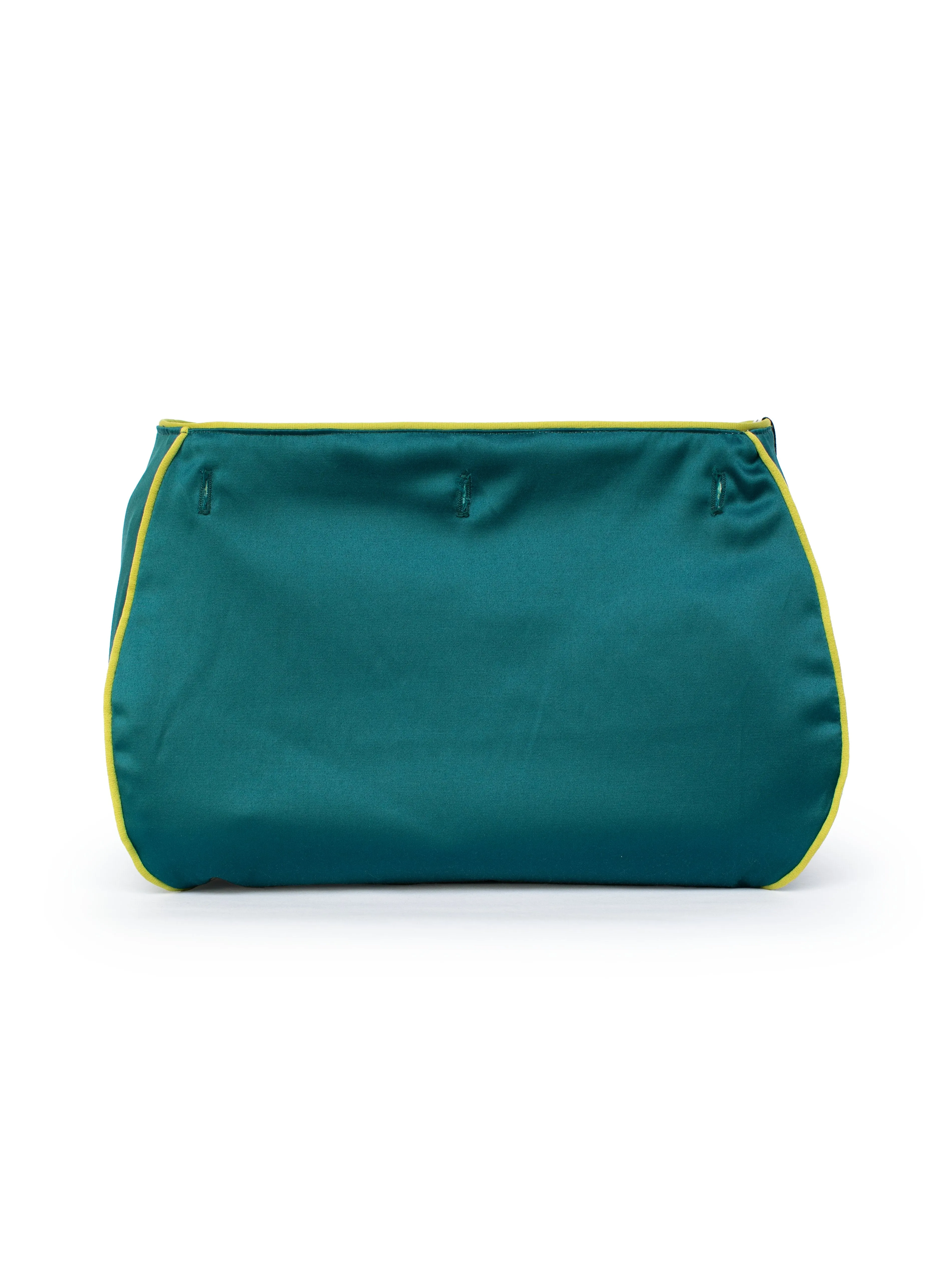 BAG COVER Mod Geo Blue Green & Teal Satin
