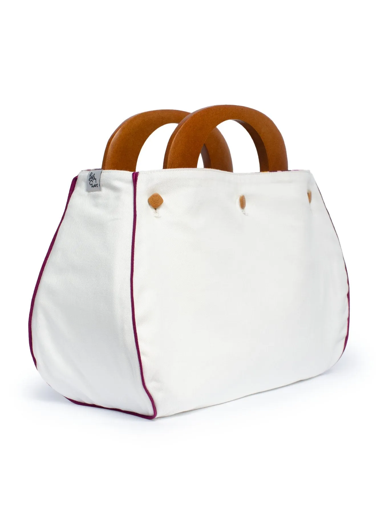BAG COVER Shakalaka Lilac & White