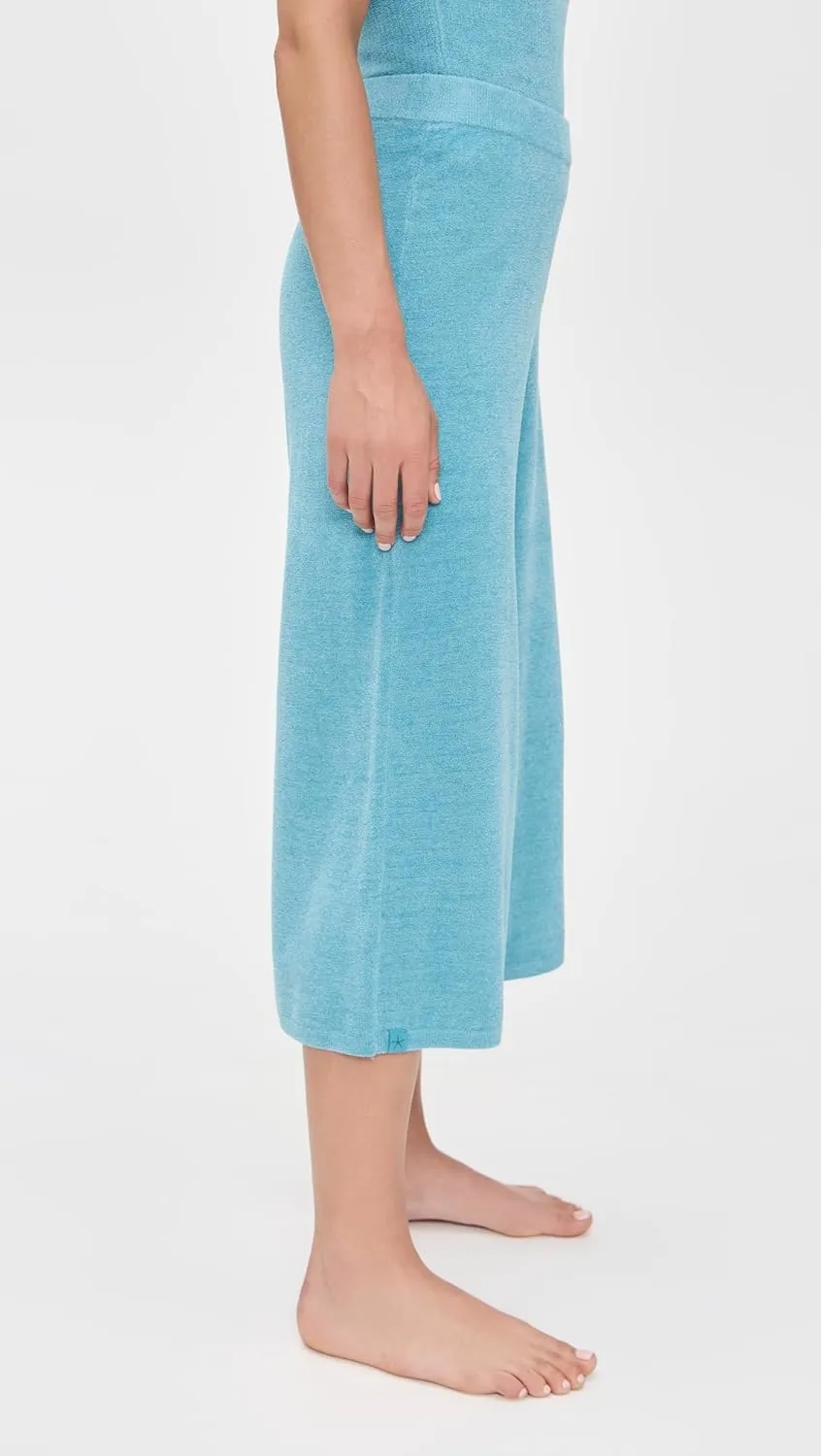 Barefoot Dreams Women's Cozy Chic Ultra Lite Palazzo Capris
