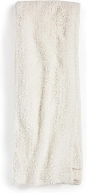 Barefoot Dreams Women's CozyChic Throw, Cream, Off White, One Size