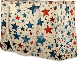 Beach Bags for Women Large Beach Tote Bag, Waterproof Sandproof Swim Pool Bag with Zipper