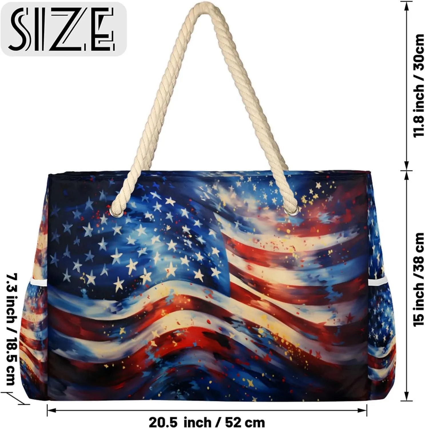 Beach Bags for Women Large Beach Tote Bag, Waterproof Sandproof Swim Pool Bag with Zipper