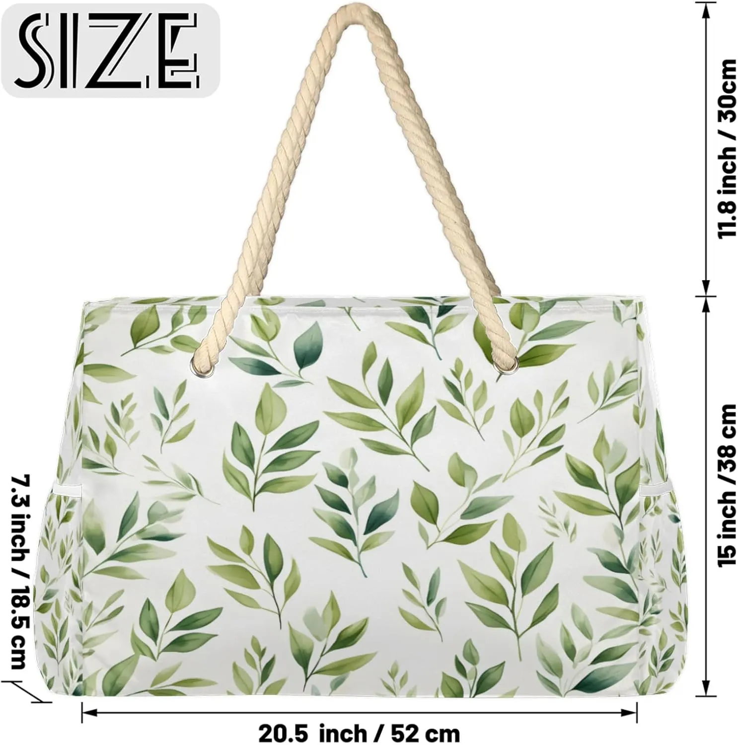 Beach Bags for Women Large Beach Tote Bag, Waterproof Sandproof Swim Pool Bag with Zipper