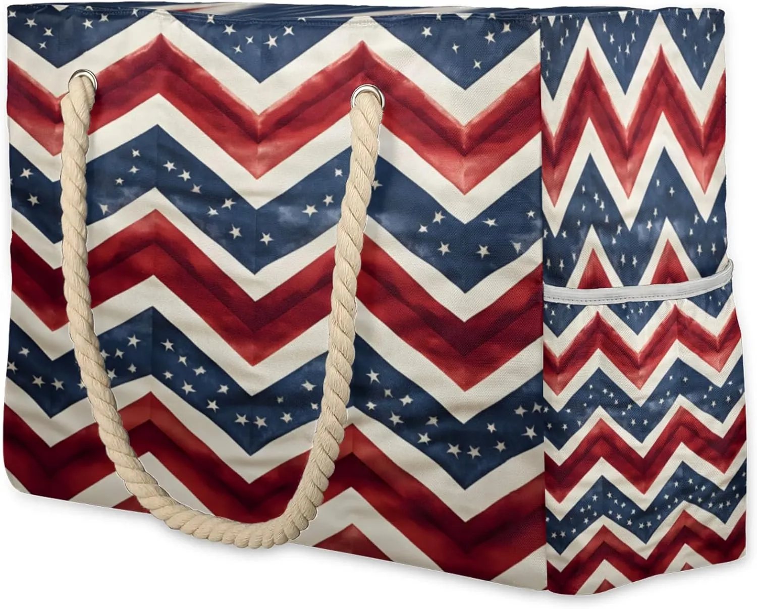 Beach Bags for Women Large Beach Tote Bag, Waterproof Sandproof Swim Pool Bag with Zipper