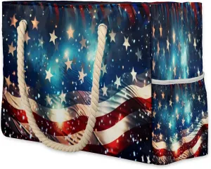 Beach Bags for Women Large Beach Tote Bag, Waterproof Sandproof Swim Pool Bag with Zipper