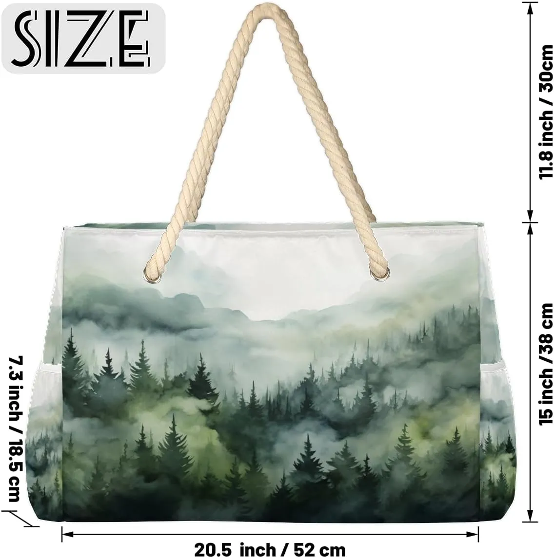 Beach Bags for Women Large Beach Tote Bag with Zipper Waterproof Sandproof Swim Pool Bag