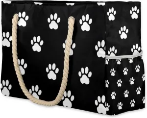 Beach Bags for Women Large Beach Tote Bag with Zipper Waterproof Sandproof Swim Pool Bag