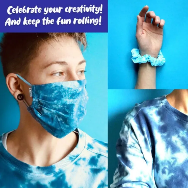 Beach Bum Blues: Tie Dye Kit (3-Pack) | Doodle Hog