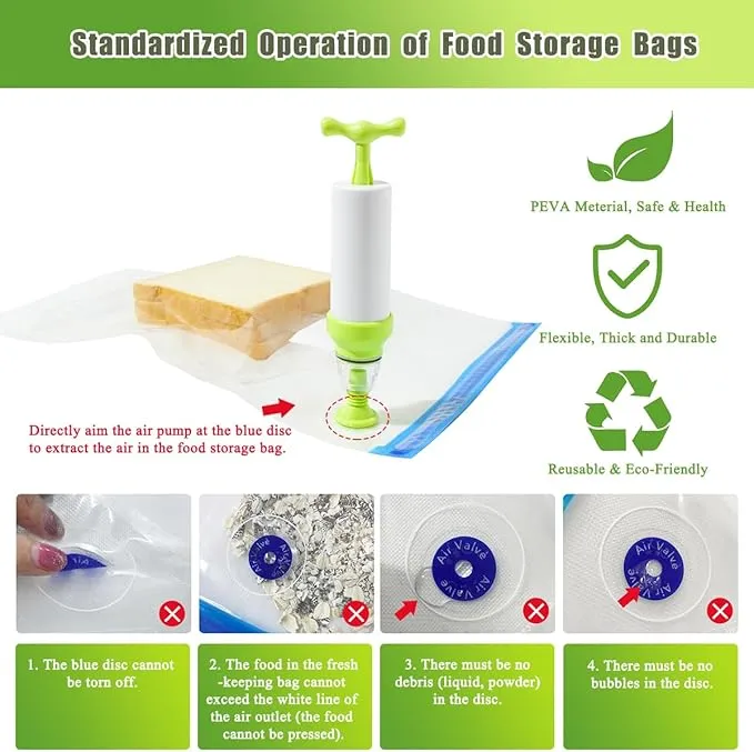 Bear Food Bag Hanging System, Bear Bags for Food Backpacking, 10L Waterproof Bear Bag, Nylon Ropes, Clips, Rock Pouch, Storage Food Bag and Manual Vacuum Pump Camping Bear Protection Products