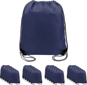BeeGreen Drawstring Backpack Bags 20,30,50 Packs Reflective String Bags for Gym Sport Trip Cinch Sack DIY for Women Men