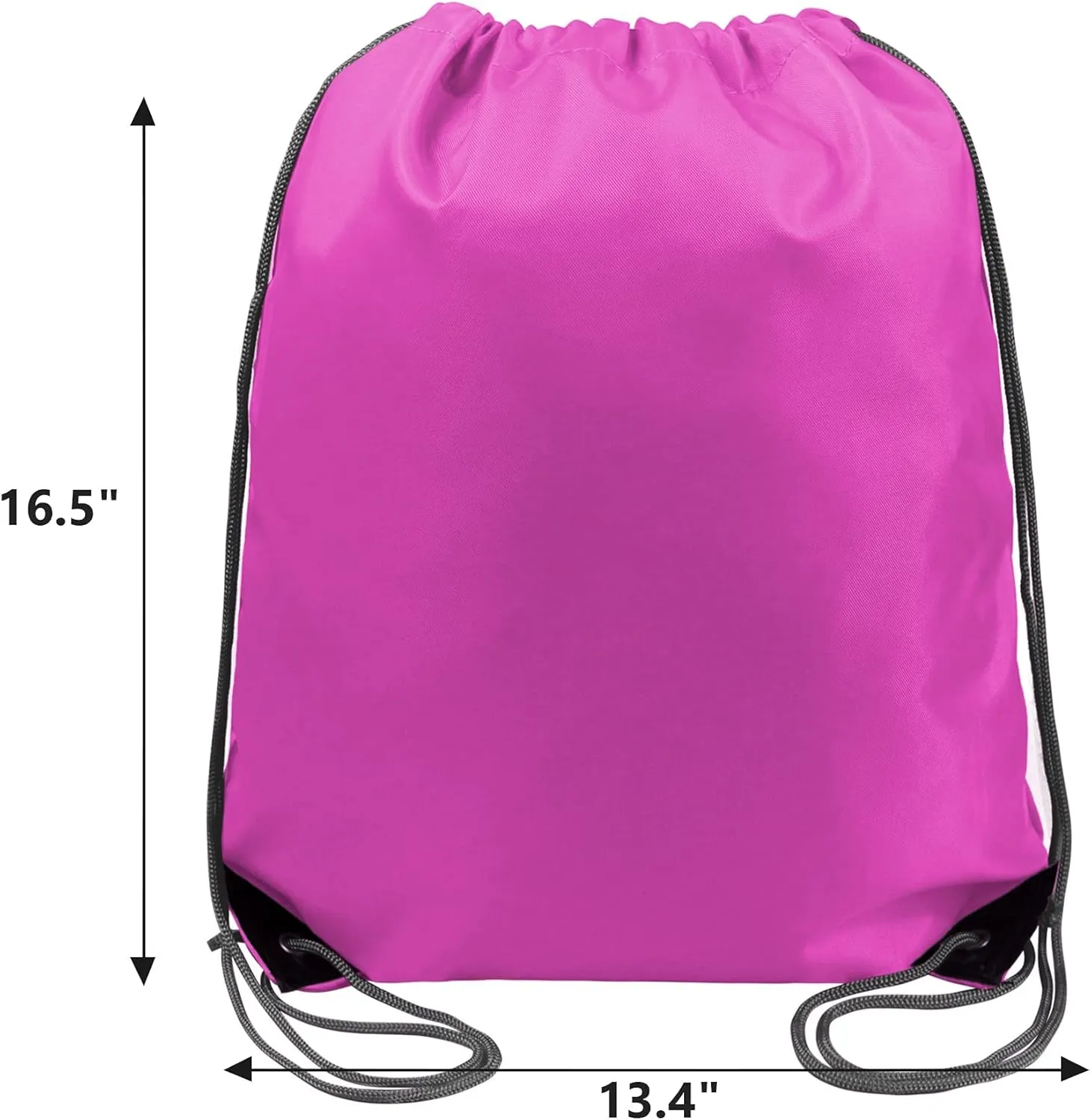 BeeGreen Drawstring Backpack Bags 20,30,50 Packs Reflective String Bags for Gym Sport Trip Cinch Sack DIY for Women Men