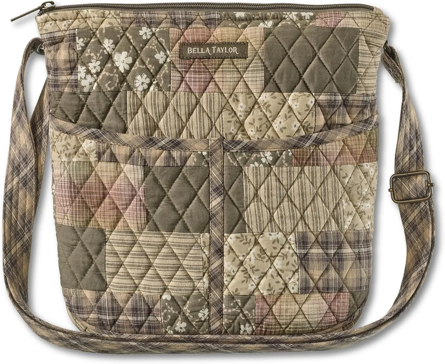 Bella Taylor Hipster Crossbody Purse for Women | Medium Size Shoulder Bag with Adjustable Strap