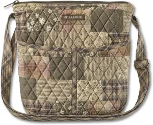 Bella Taylor Hipster Crossbody Purse for Women | Medium Size Shoulder Bag with Adjustable Strap