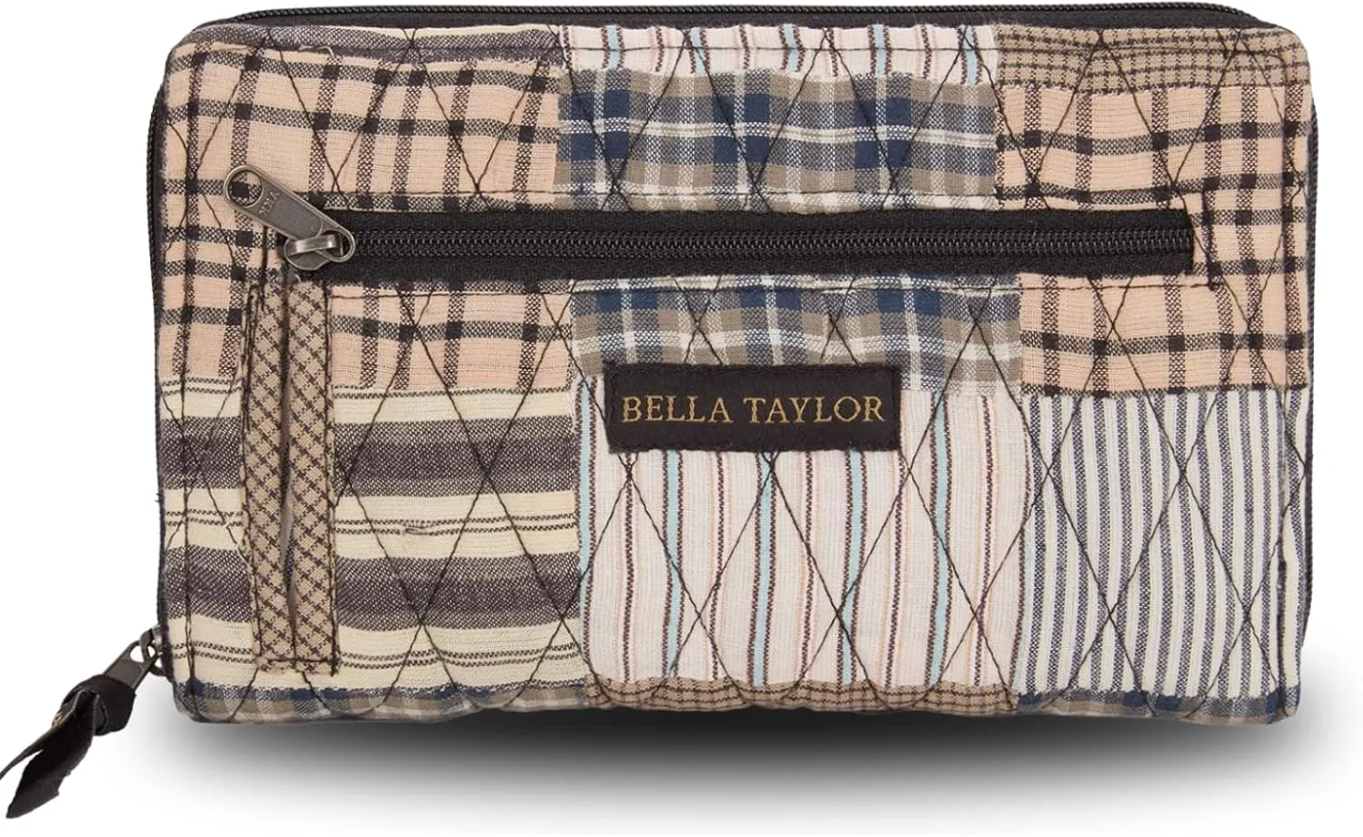 Bella Taylor Wrist Strap Wallet for Women | Multi Card Zip Around Wallet with RFID Protection and Wristlet Strap