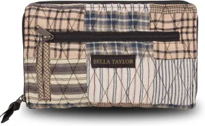 Bella Taylor Wrist Strap Wallet for Women | Multi Card Zip Around Wallet with RFID Protection and Wristlet Strap