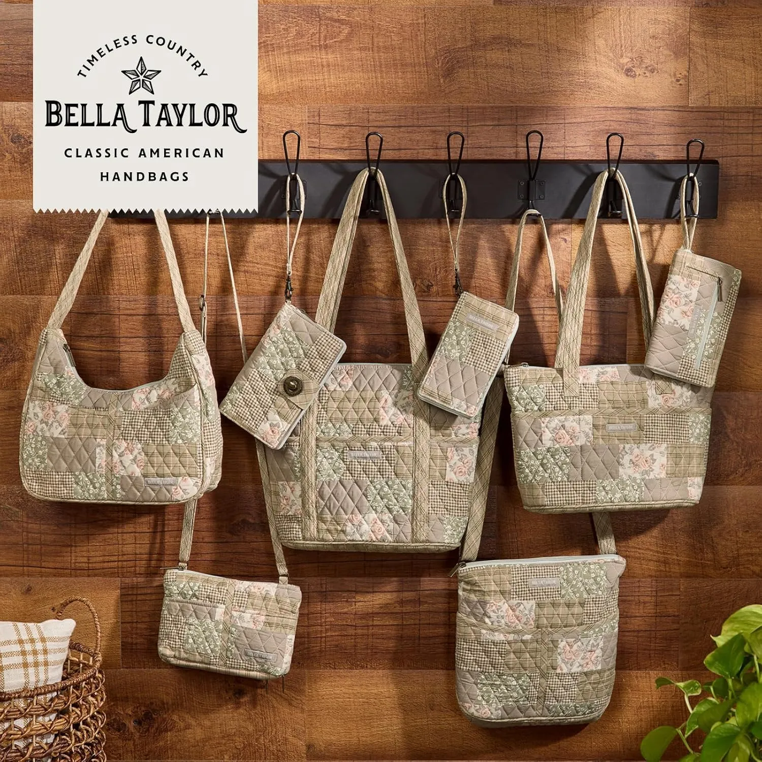 Bella Taylor Wrist Strap Wallet for Women | Multi Card Zip Around Wallet with RFID Protection and Wristlet Strap