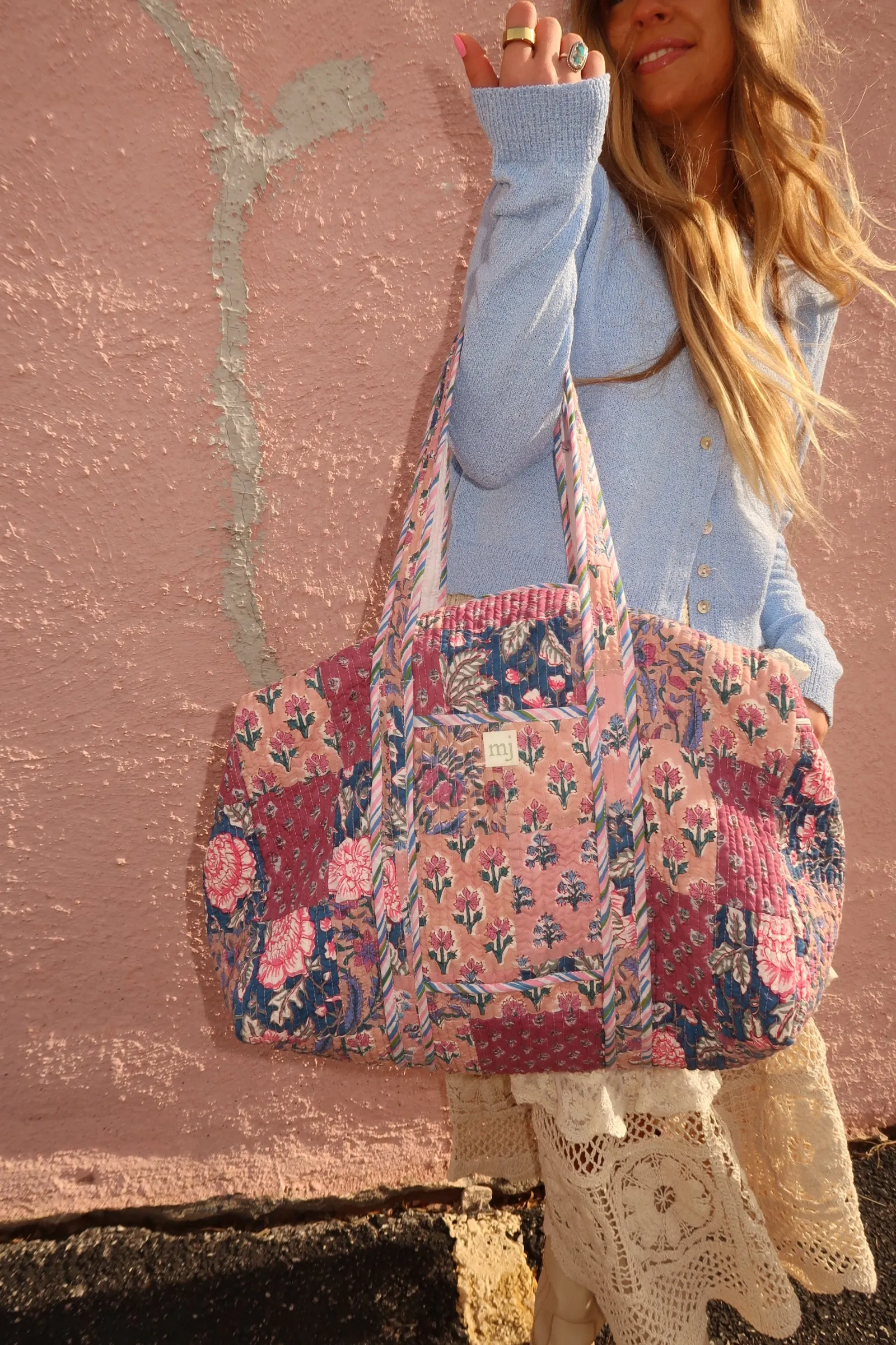 Benny Quilted Duffle Bag