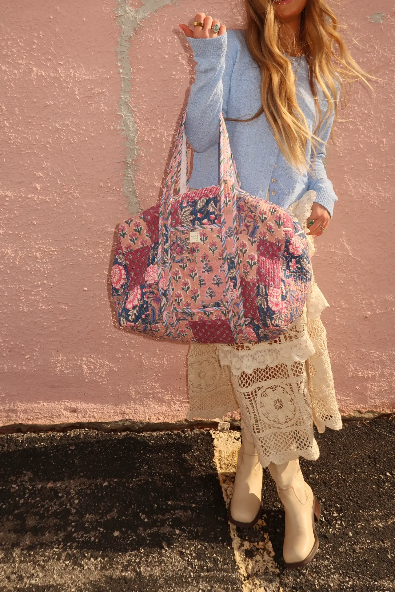 Benny Quilted Duffle Bag