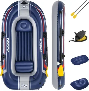 Bestway Hydro-Force Treck X2 Inflatable Rubber Boat, Dinghy for 2 People
