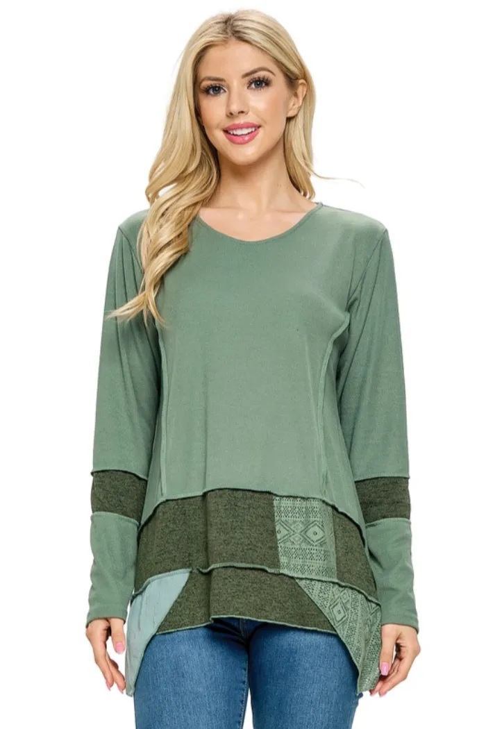 Boho Patchwork Tunic