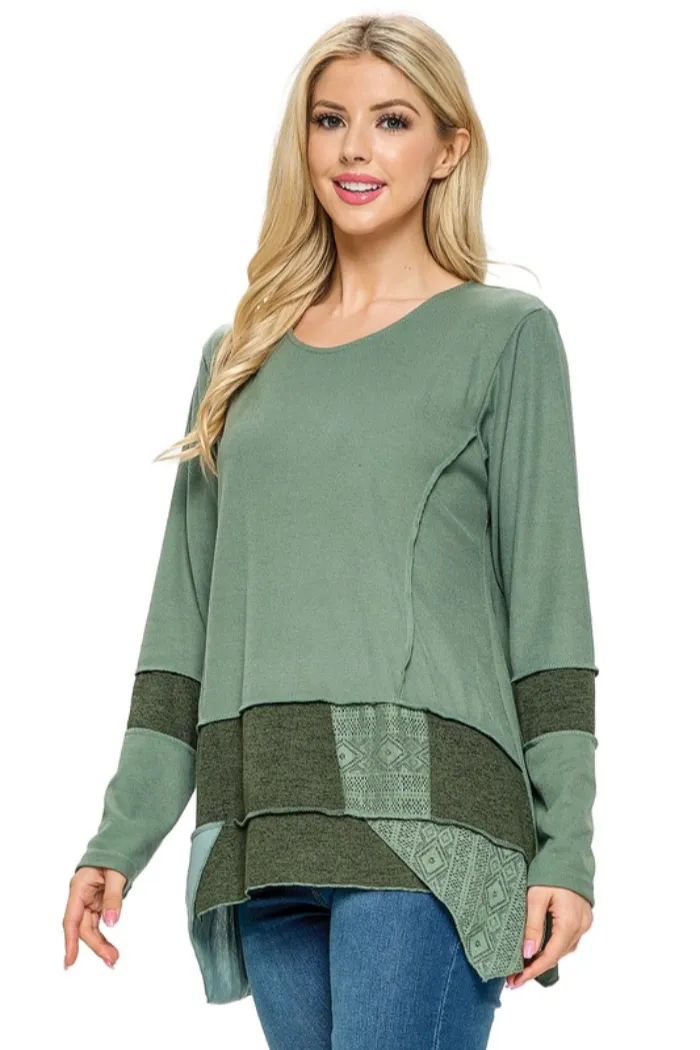 Boho Patchwork Tunic