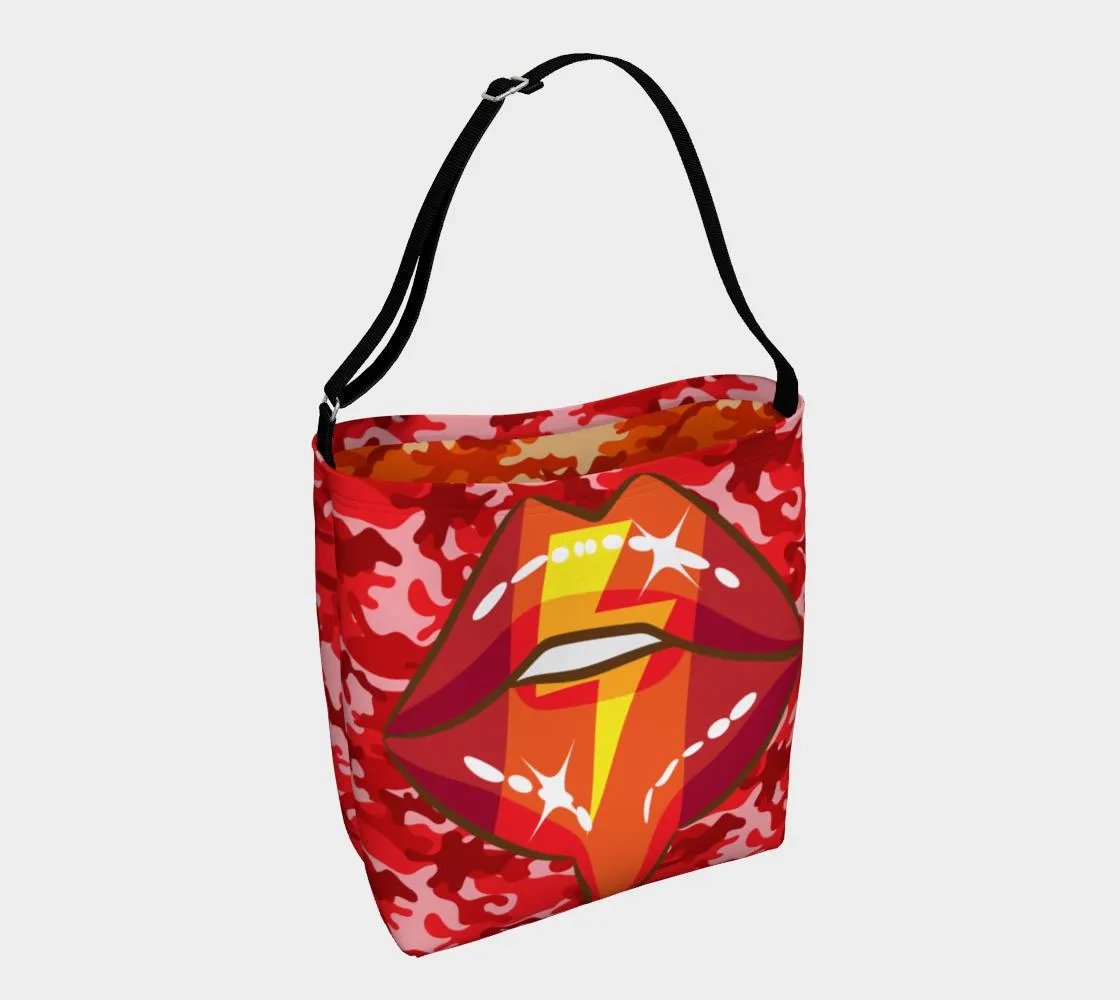Bolt of Lightning Neoprene Tote