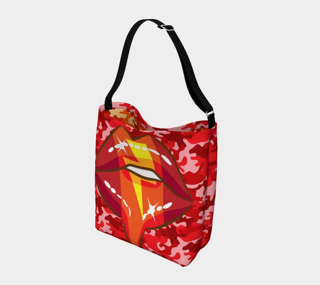 Bolt of Lightning Neoprene Tote