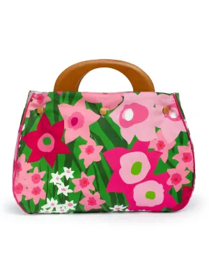 BONNIE cover Daffodils Pink and Green & Garden Oasis Blue