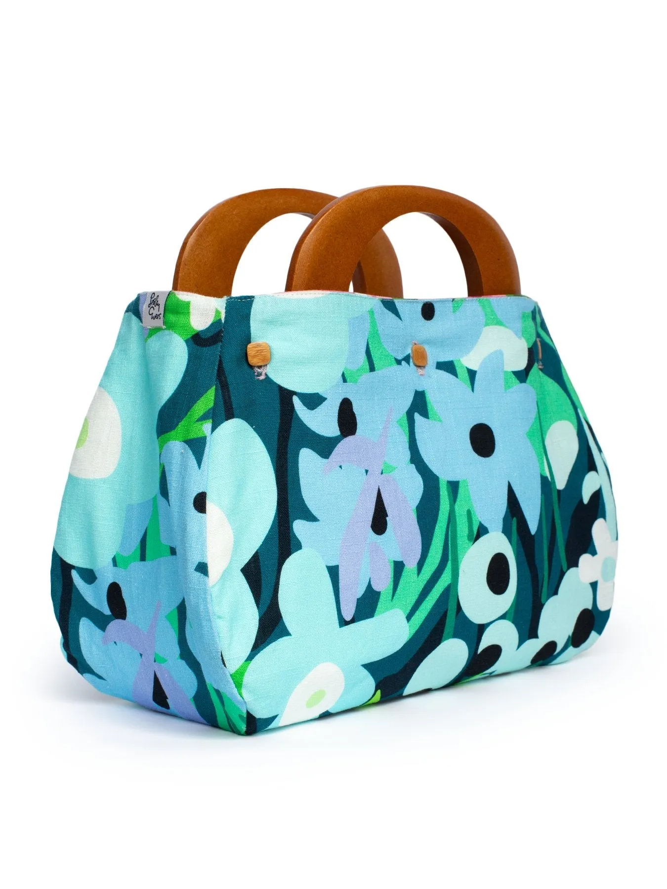 BONNIE cover Daffodils Pink and Green & Garden Oasis Blue
