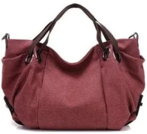 Canvas Patchwork Handbag |