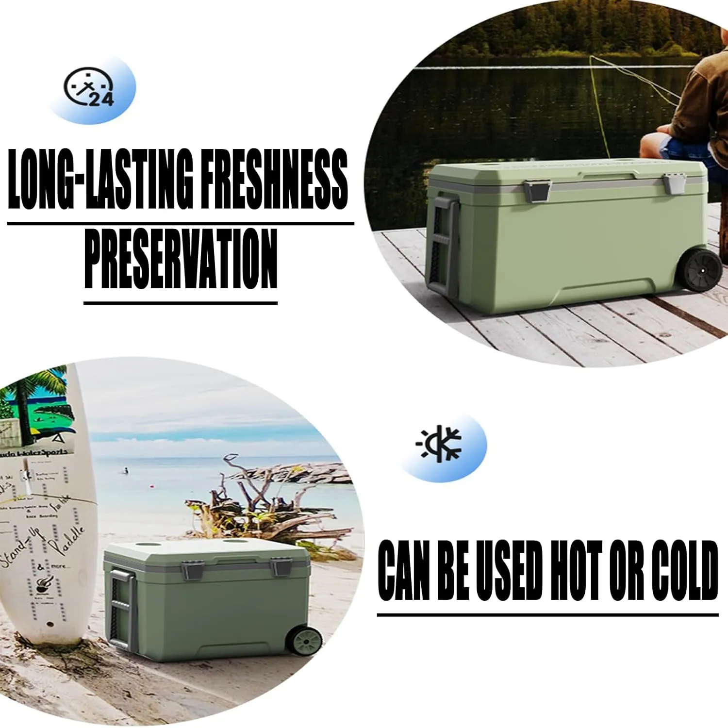 Car Camping Coolers for Dodge Attitude/Challenger/Charger/Durango/Hornet/Neon/Caliber, Waterproof Portable Cooler, Leak Proof Picnic Insulated Bag, Ultra-Light Premium Ice Chest Box