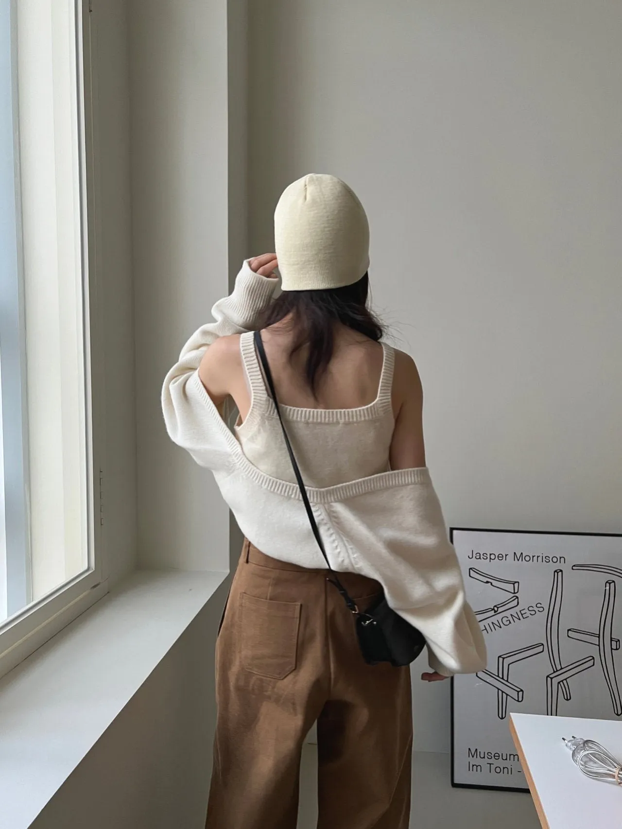 Cashmere Wool Knit Tank