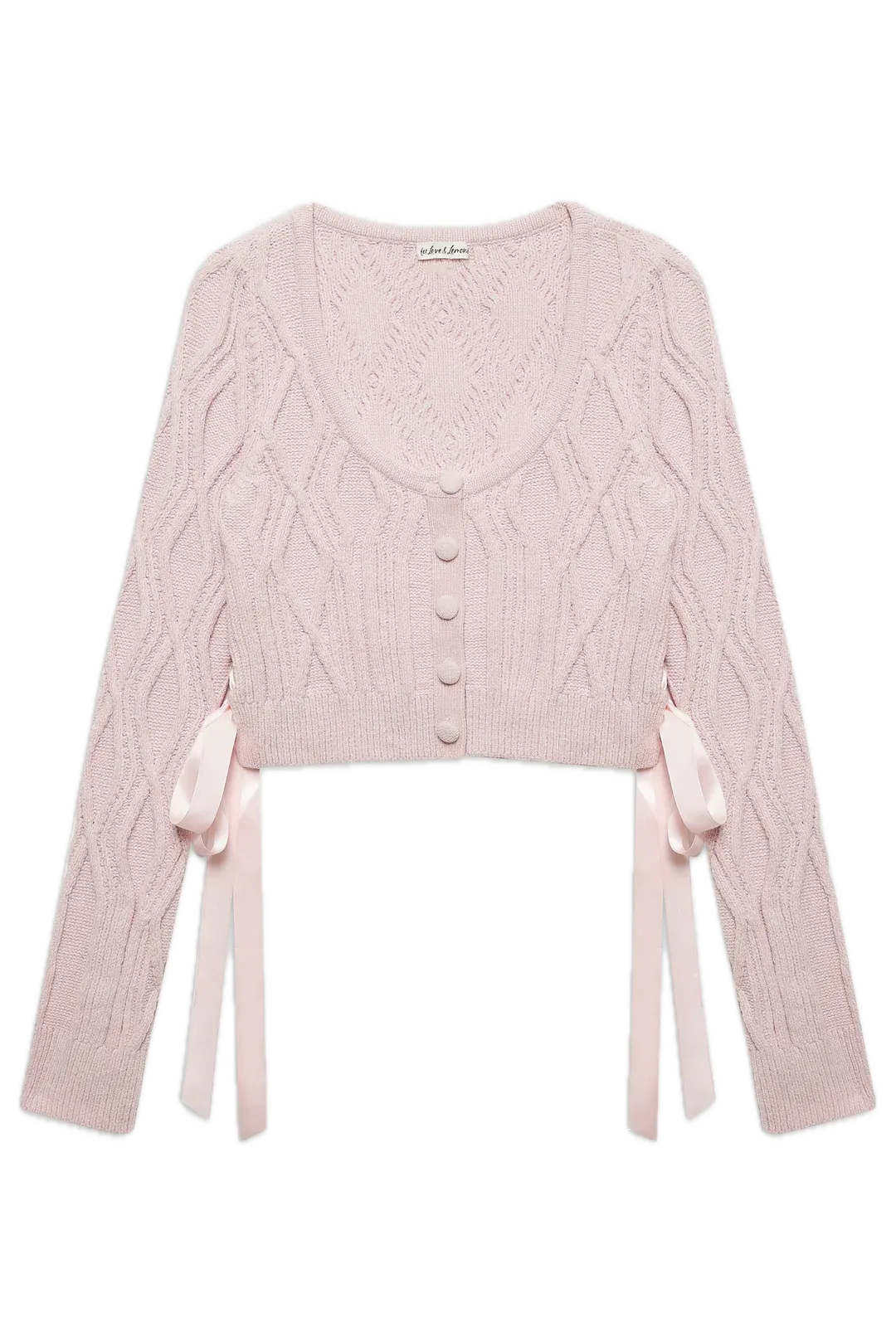 Chenille Cable Knit Cardigan
