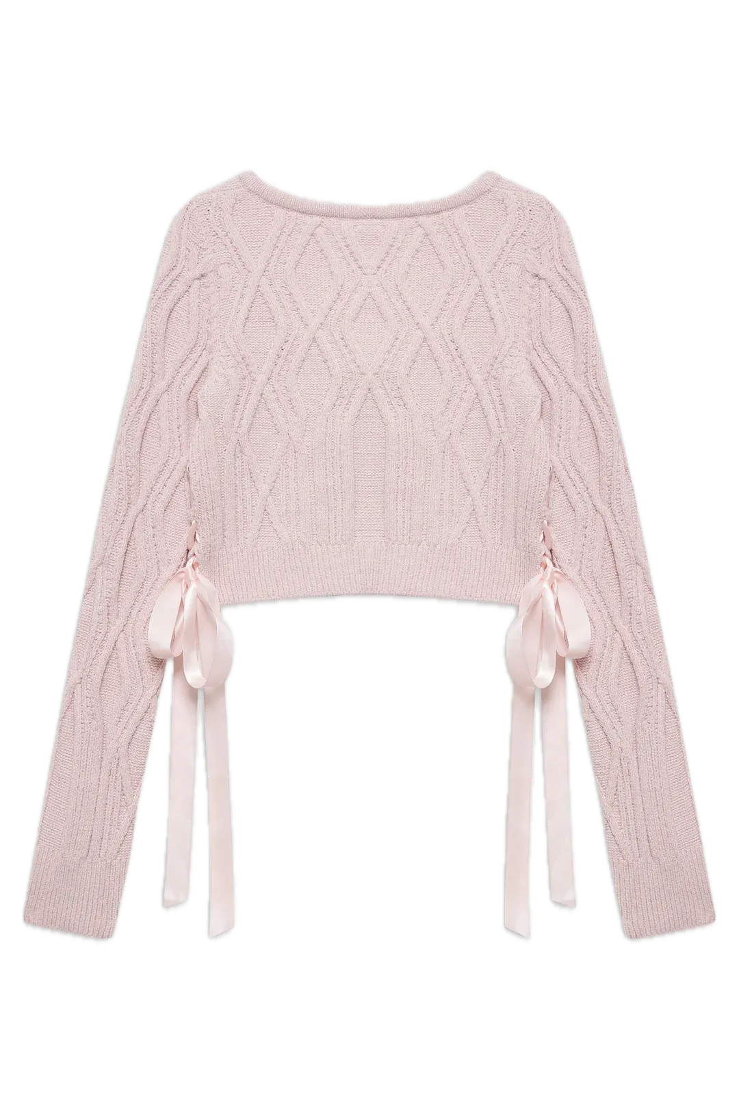 Chenille Cable Knit Cardigan