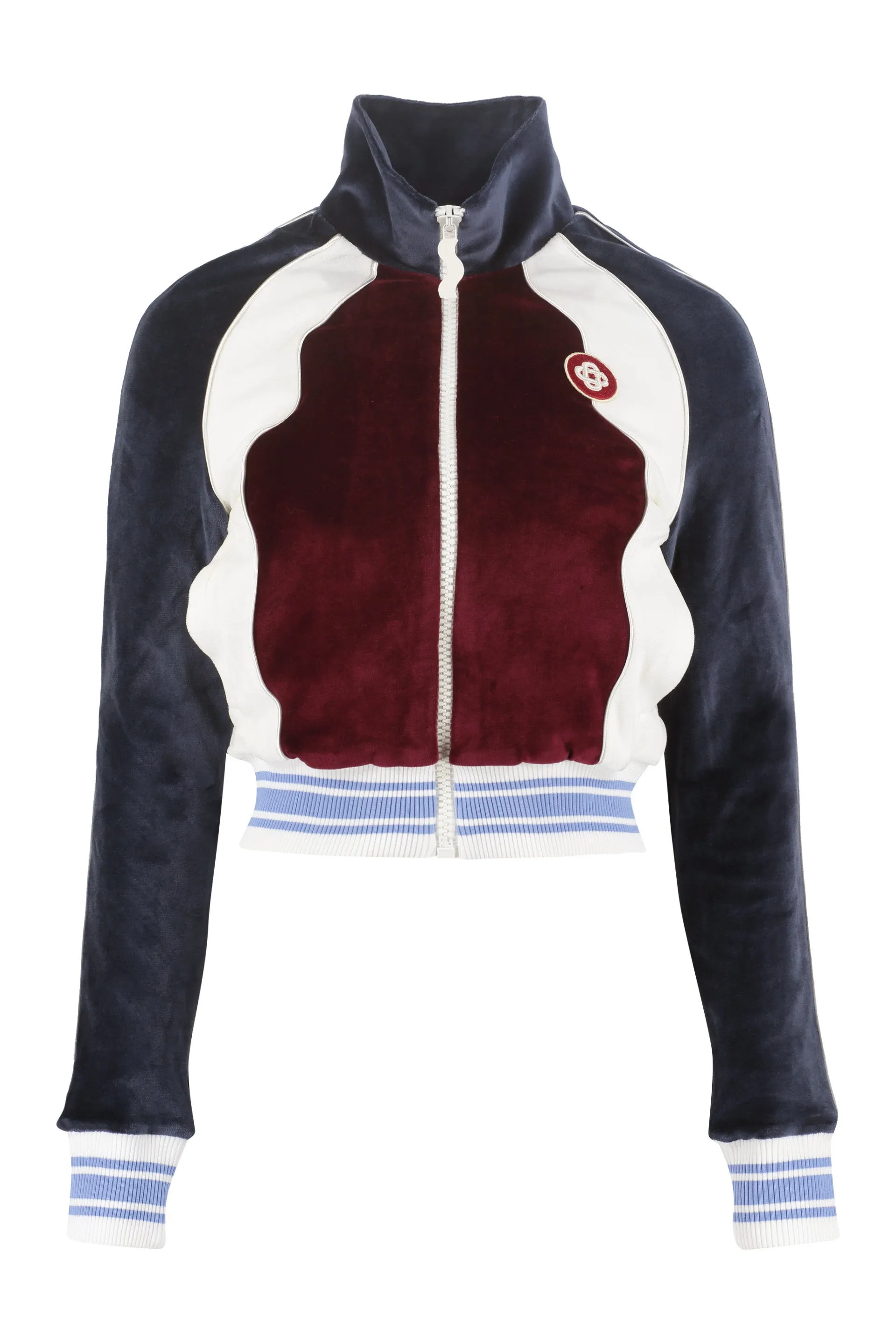 Chenille logo sweatshirt